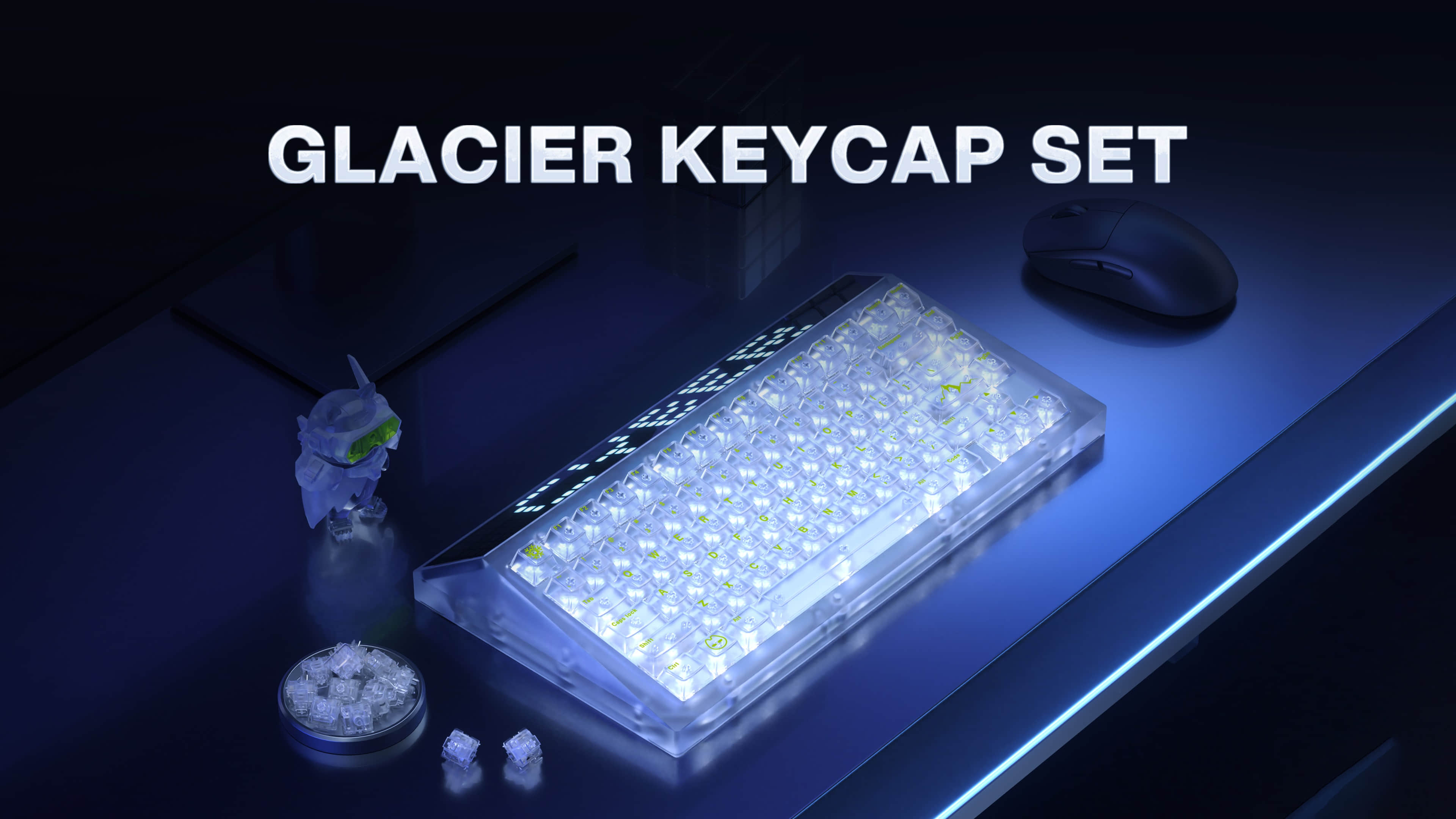 In Stock) Angry Miao Glacier Keycaps – proto[Typist] Keyboards